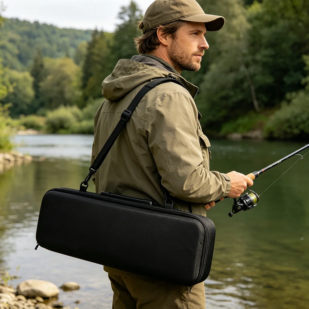 Hirisi W402 estuche rígido EVA para aparejos de pesca portátil - imagen 2