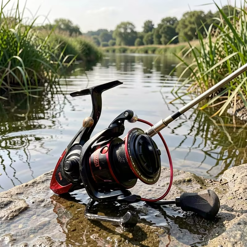 Carrete spinning de aleación para surfcasting y pesca con señuelos, sellado - imagen 5