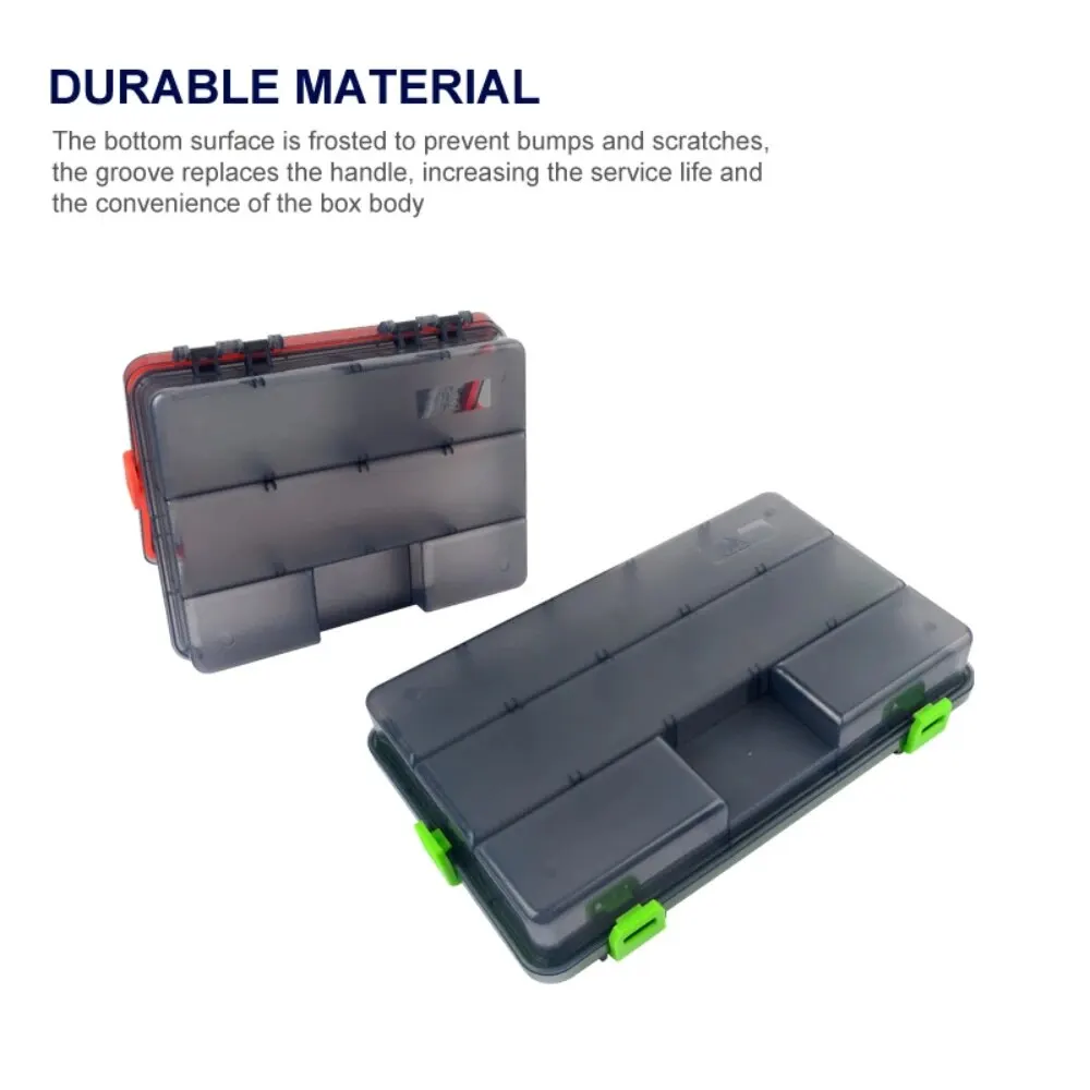 Caja de aparejos para pesca de gran capacidad - Organiza anzuelos