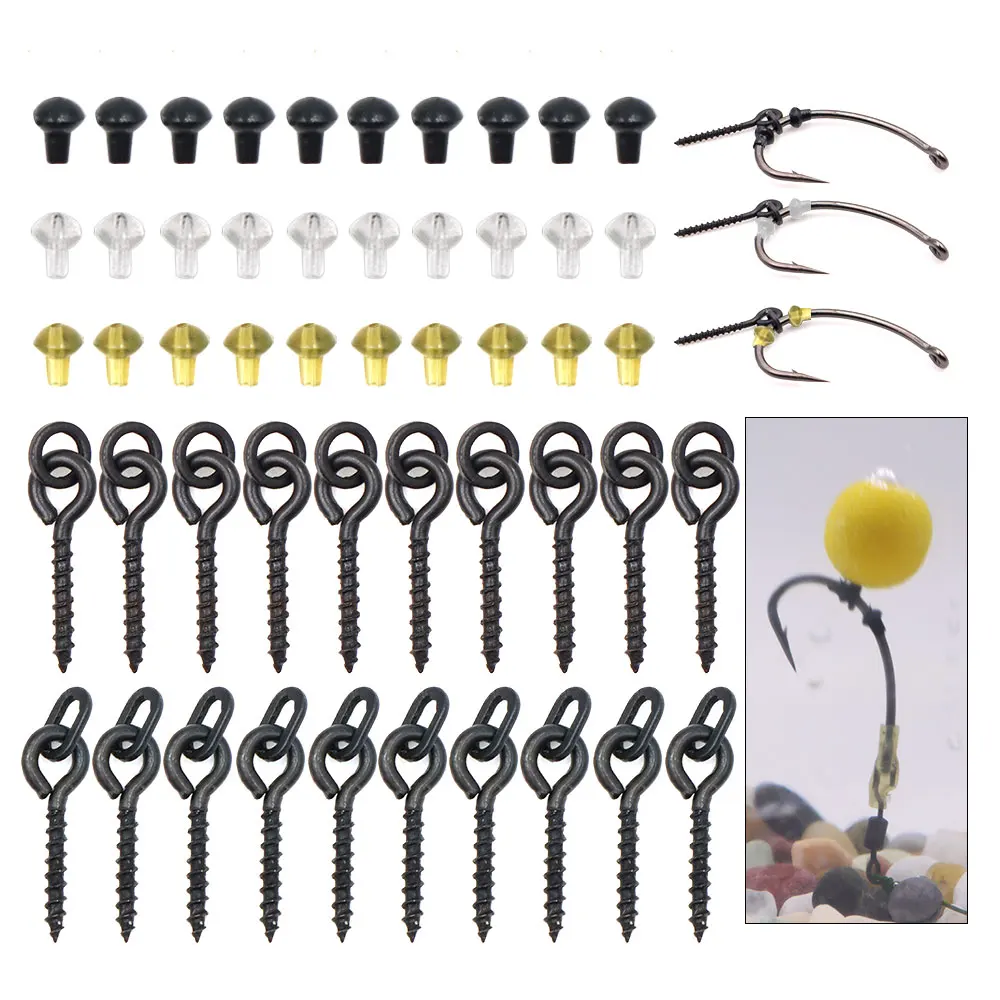 Tornillos Boilie y hook stoppers