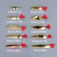 Señuelos spinner spoon para trucha con anzuelo jig y wobbler - imagen 3