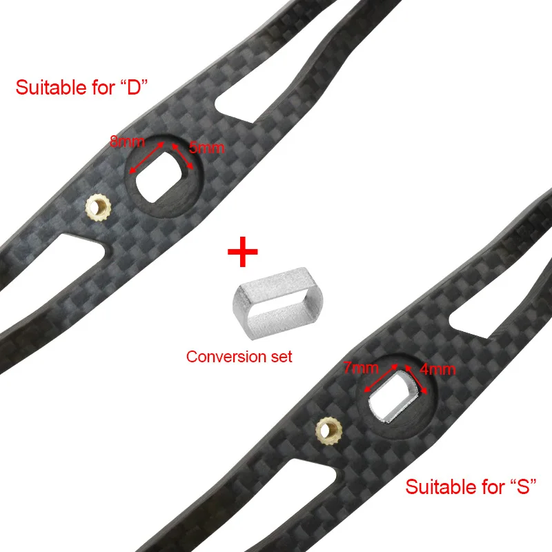 Manivela Jig Reel de fibra de carbono con perillas de aleación - imagen 2