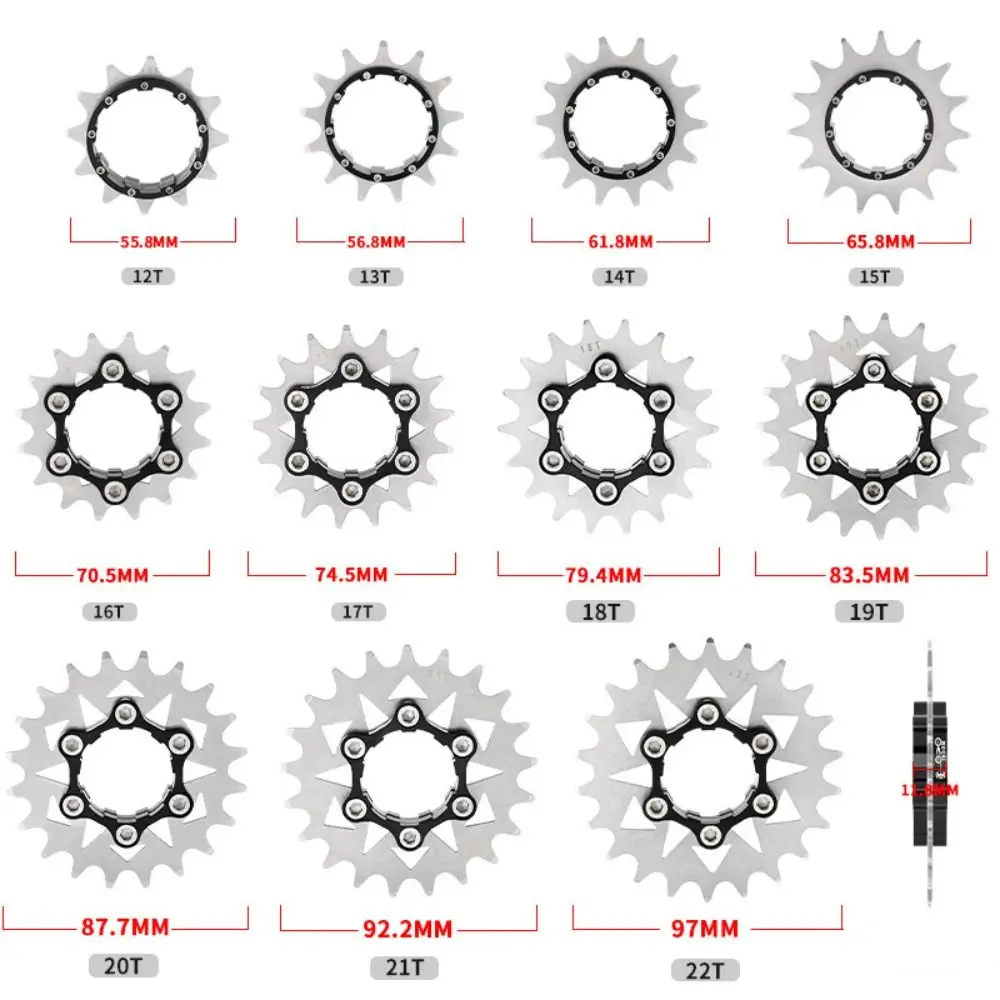 Kit de conversión de una sola velocidad para MTB