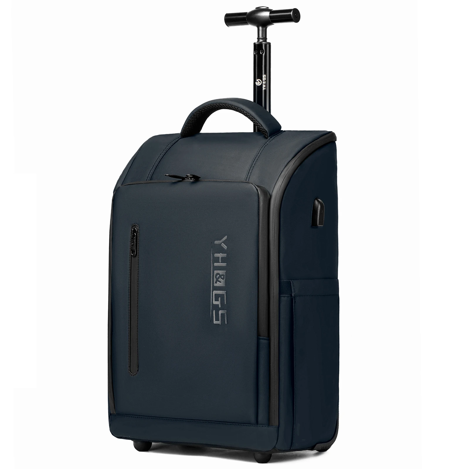Mochila de cabina con ruedas impermeable para portátil