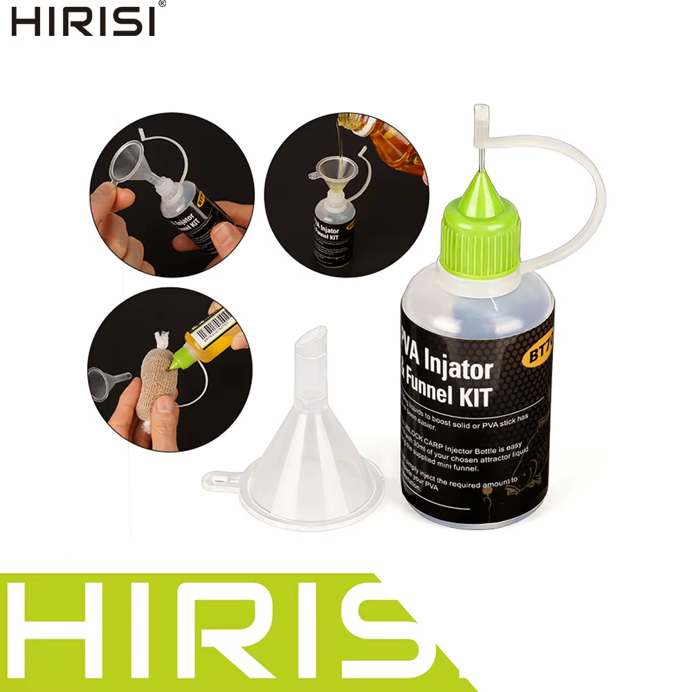 Botella Inyectora PVA Hirisi BT70 con Kit de Mini Embudo para Carpa - imagen 5