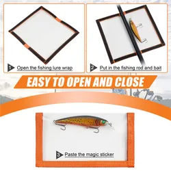 Fundas protectoras PVC transparentes para señuelos y anzuelos marinos