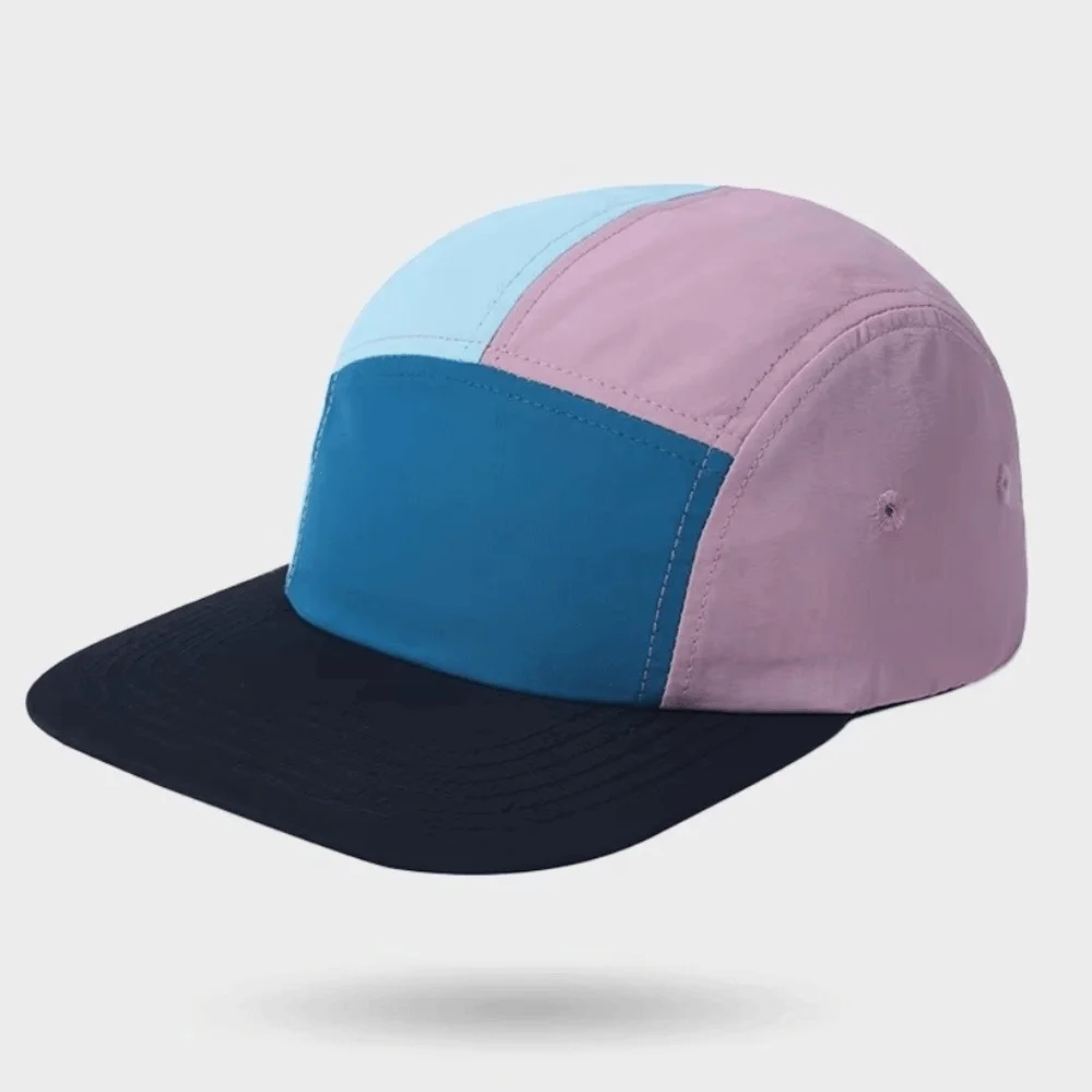 Gorra de ciclismo de cinco paneles transpirable y de secado rápido para senderismo - imagen 3