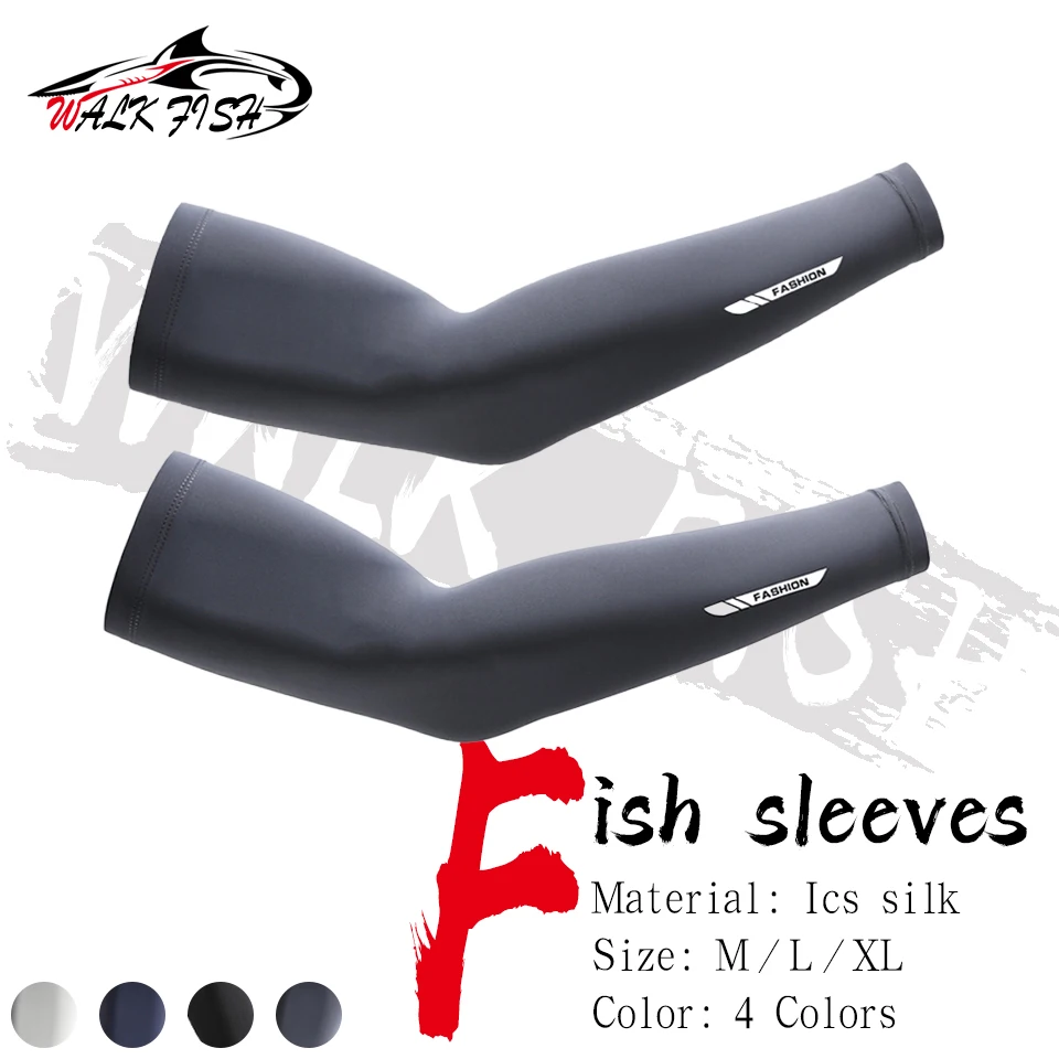 Mangas de pesca Walkfish UPF50+ refrigerantes con protección UV - imagen 2