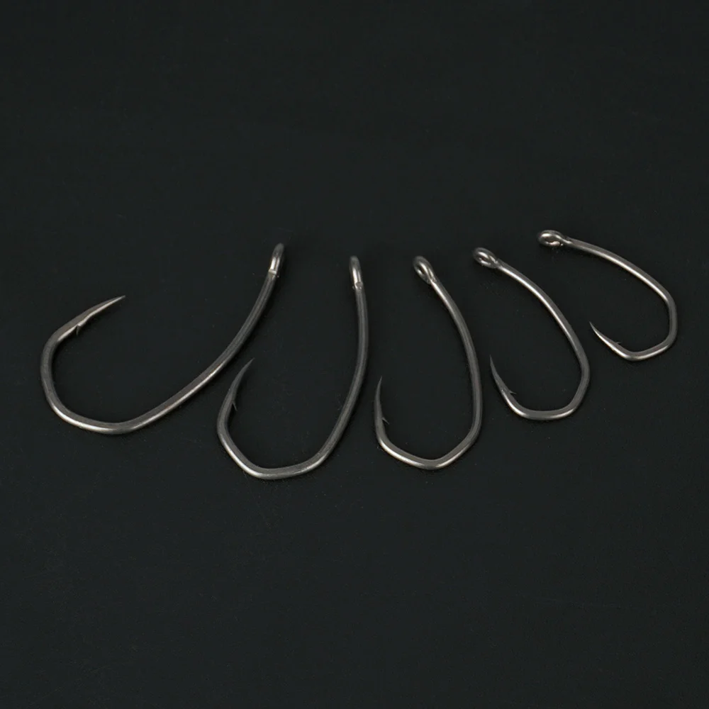 Hirisi 8041 Anzuelo con PTFE, ojo y punta afilada de acero inoxidable - imagen 3