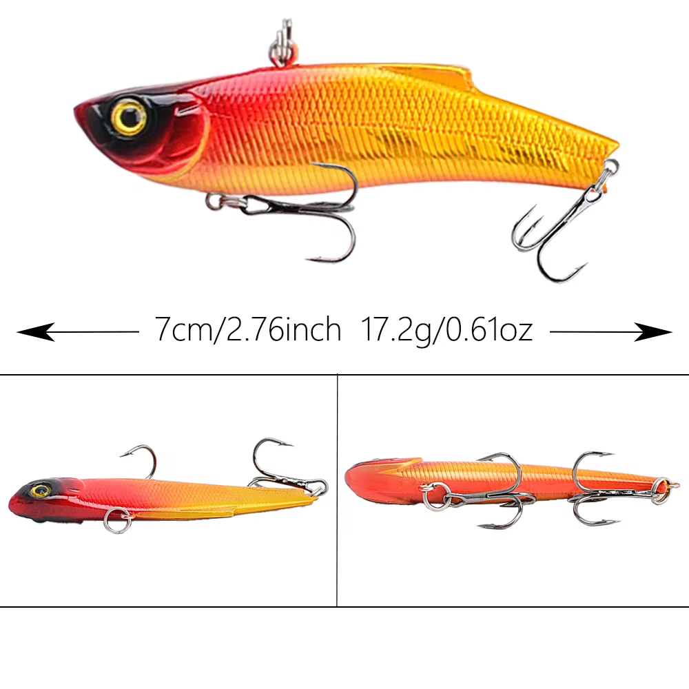 Señuelo LEOSPORT Metal Lentejuelas – Wobbler para lubina - imagen 2