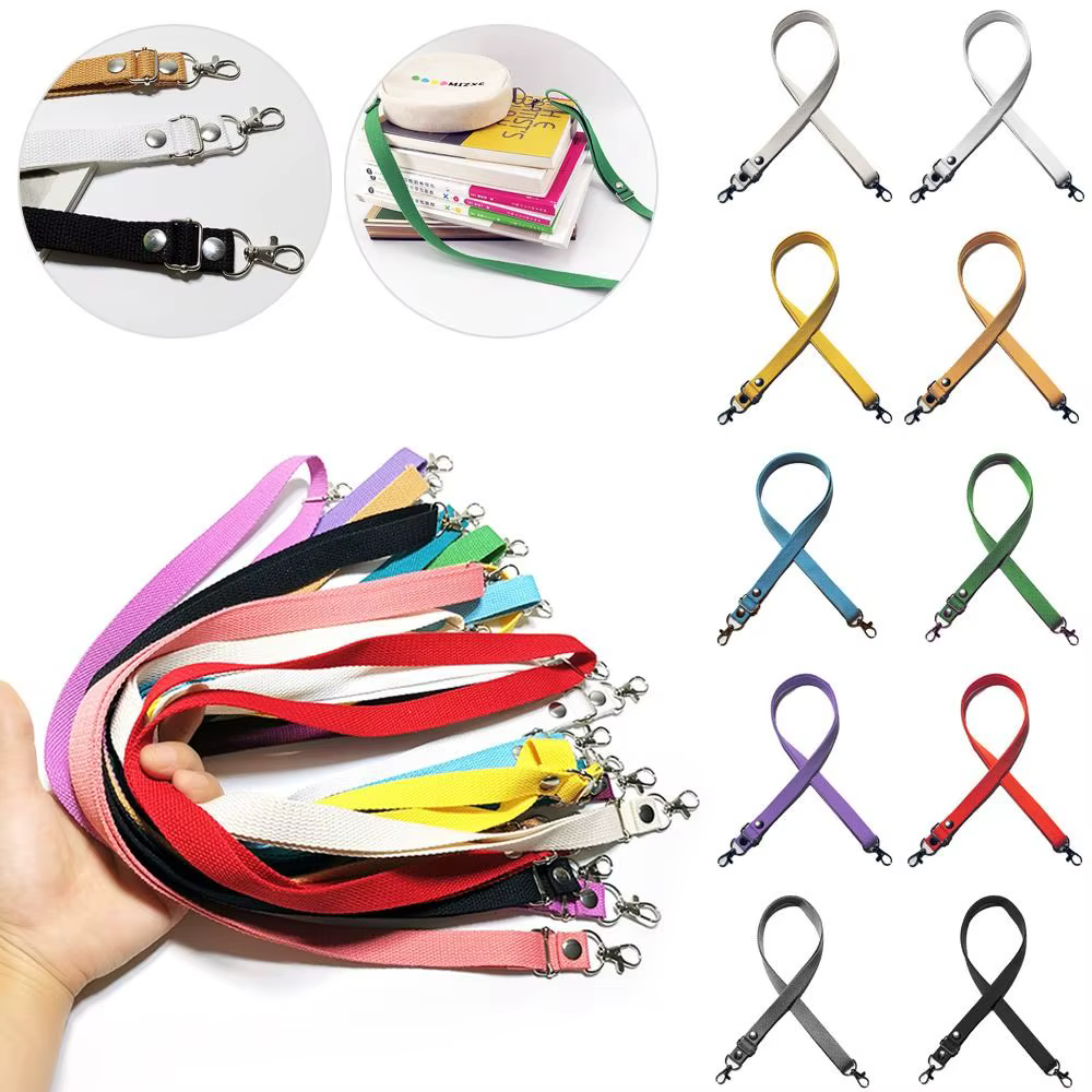 Correa Ajustable de Lona para Bolsos con Remaches Reforzados – 130 cm - imagen 2