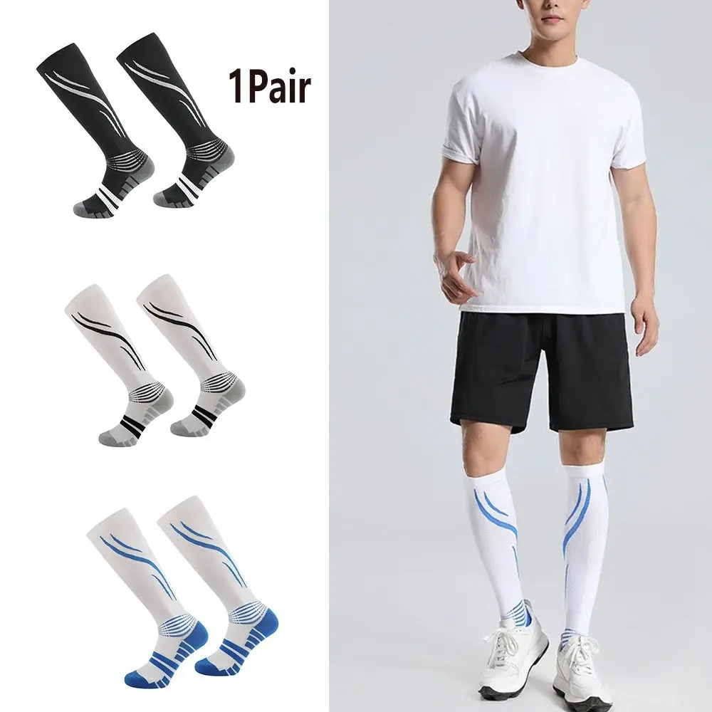 Calcetines deportivos de compresión transpirables hasta la rodilla - imagen 5