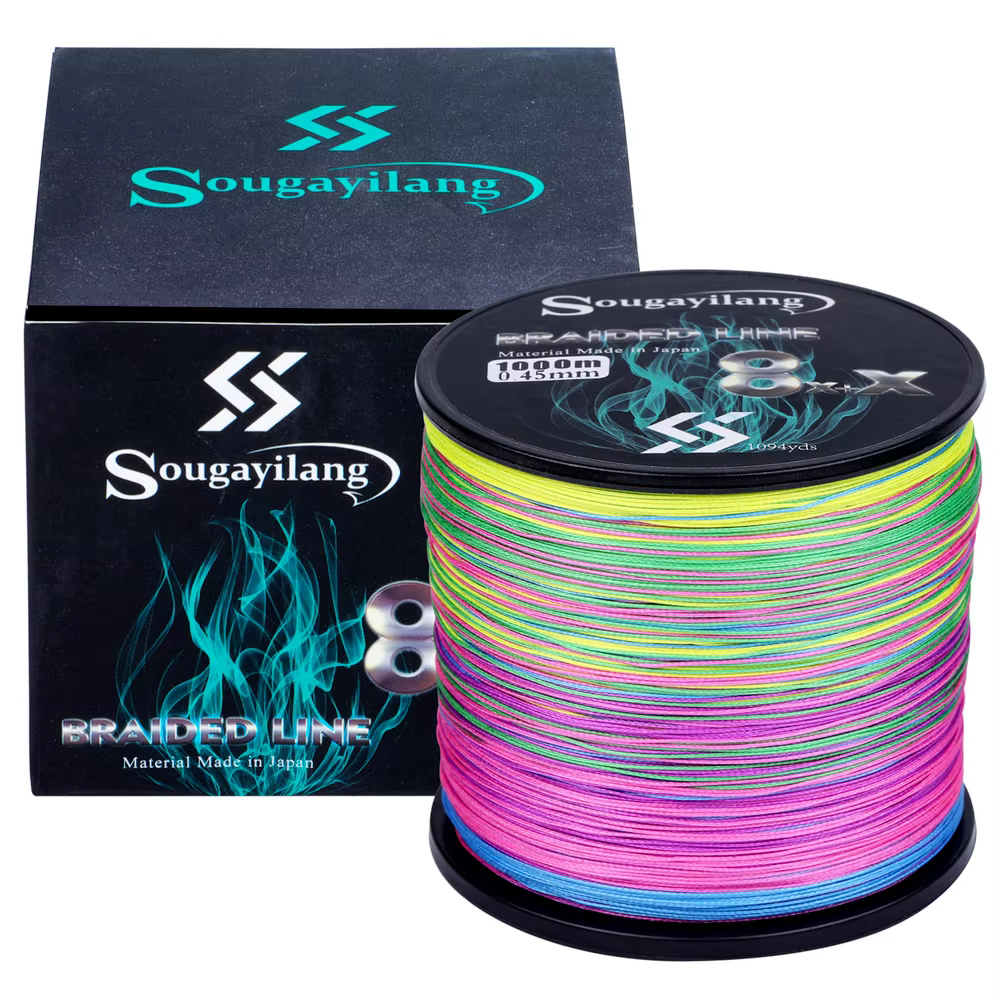Sougayilang Sedal trenzado 9 hebras – Multifilamento para carpa - imagen 4