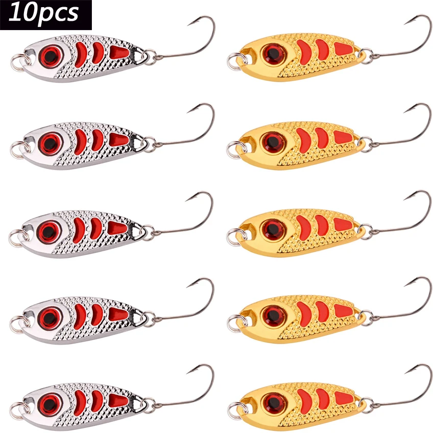 Señuelos metálicos para trucha – cuchara, spinner y minnow