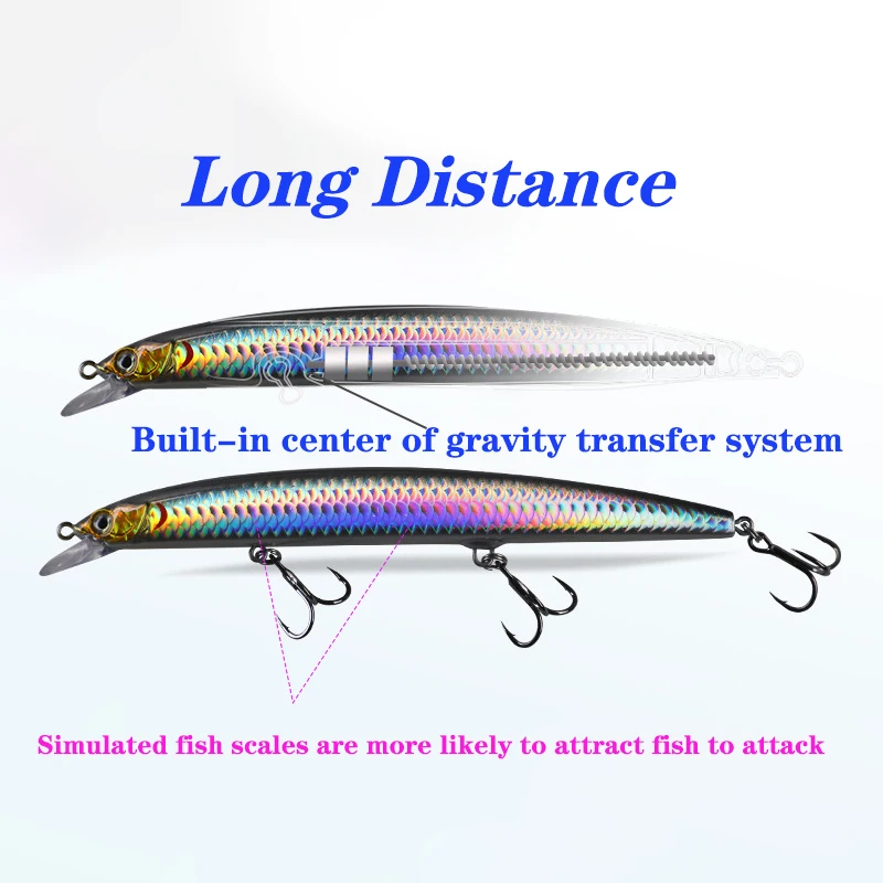 Señuelo flotante crankbait Testar minnow – para truchas y lubinas - imagen 5