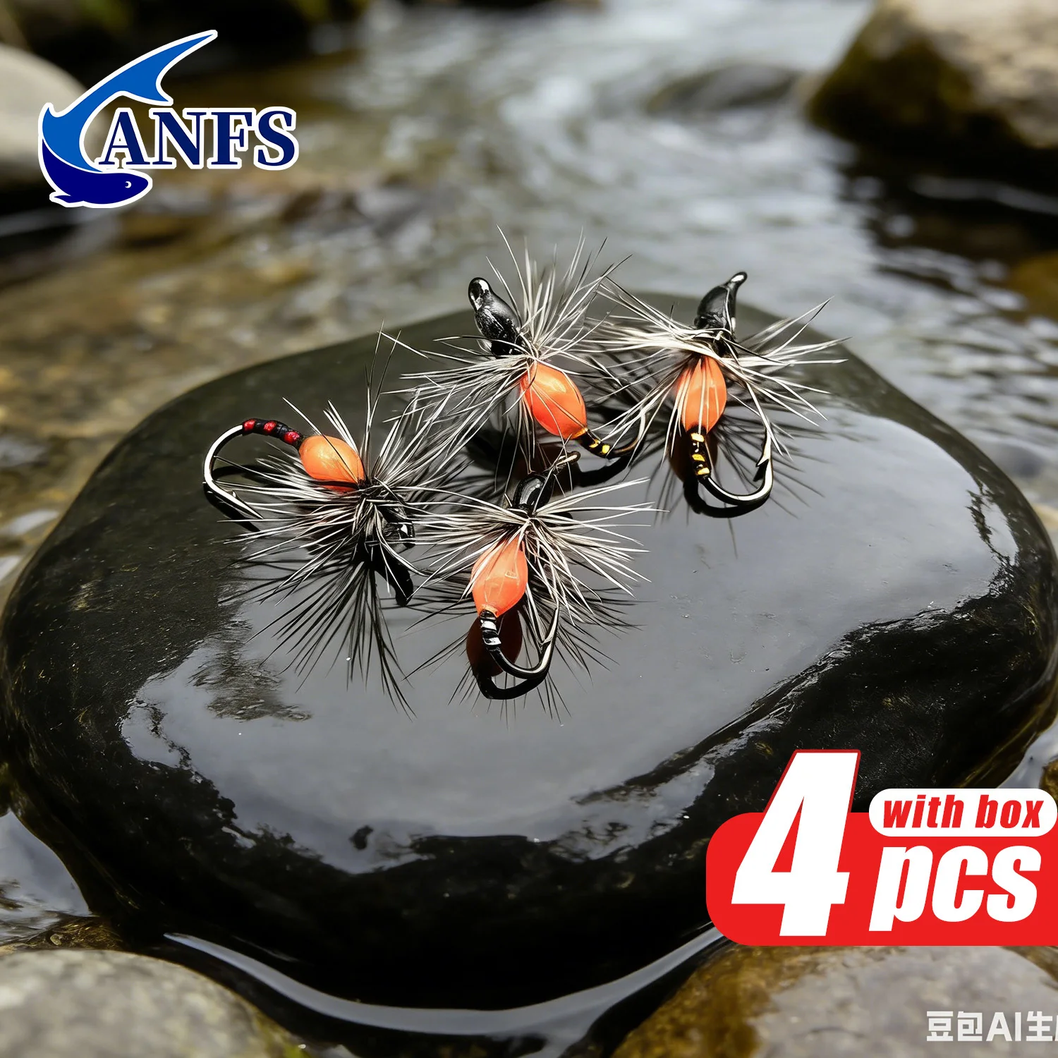 Moscas para pesca de trucha en kit