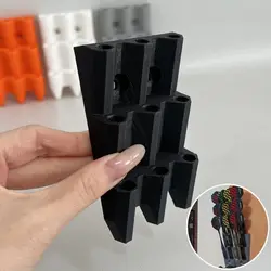 Organizador de dardos minimalista de pared en PLA, impresión 3D