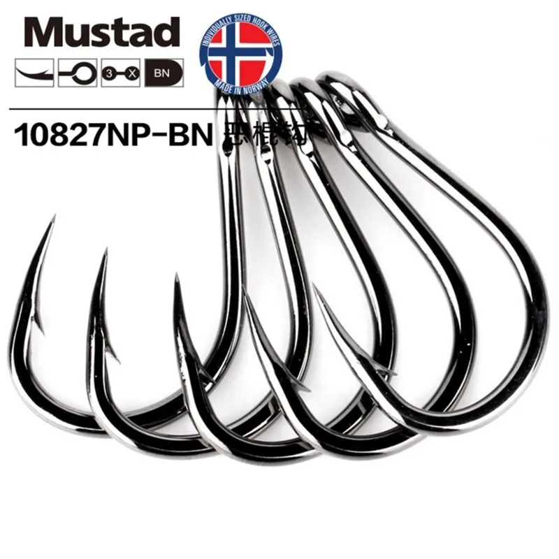 Anzuelos Mustad 10827NP-BN jig para cebo vivo en el mar - imagen 2