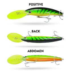 Proberos señuelo flotante tipo minnow para lubina salada – largo