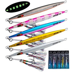 Jigs Goture hundimiento lento/rápido con anzuelo assist para mar