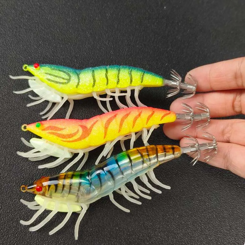 Jig de calamar glow para pesca de jigging en agua salada - imagen 4