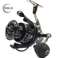Carrete Giratorio MBLN Metal para Pesca Marina – Lanzamiento Larga Distancia