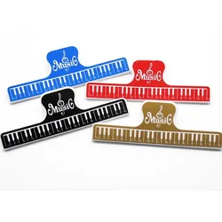 Clip para partituras musicales ABS 15cm - Soporte fijos para violin y piano