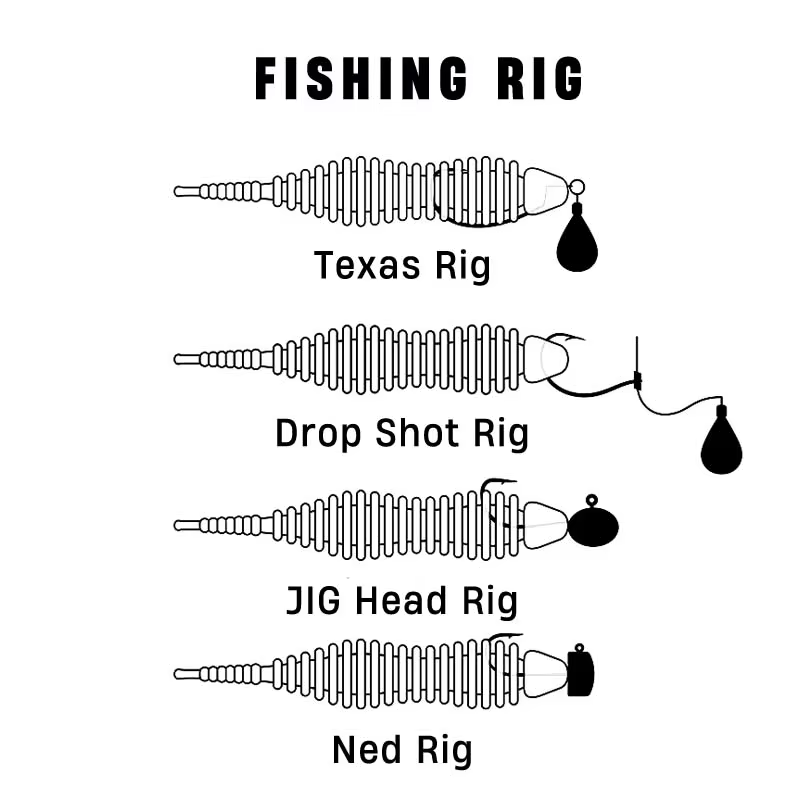 Zukibo Tanta señuelo de pesca olor pescado vinilo flotante sábalo - imagen 3