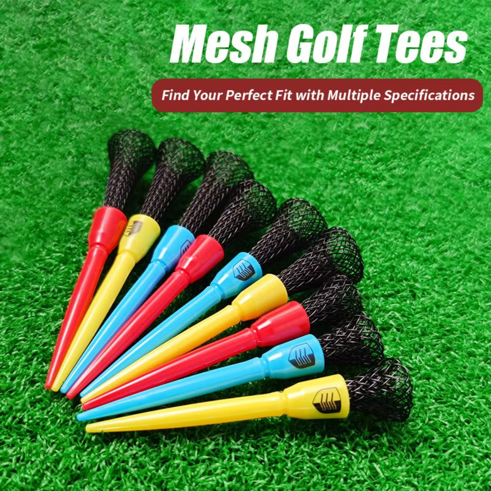 Tee de golf elástico de malla baja resistencia, reduce el arrastre - imagen 3