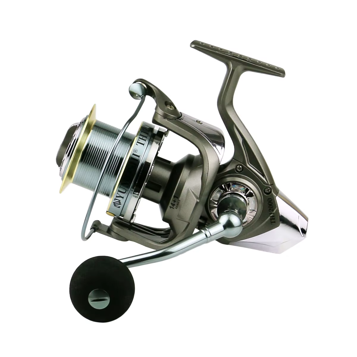 Carrete Spinning GLS 8000-12000 25KG arrastre acero inoxidable - imagen 4
