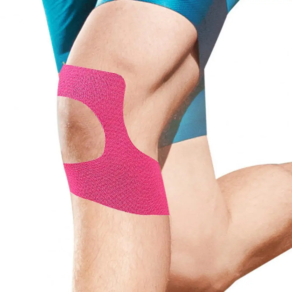 Cinta kinesiológica precortada rodilla - Impermeable alivio muscular - imagen 3