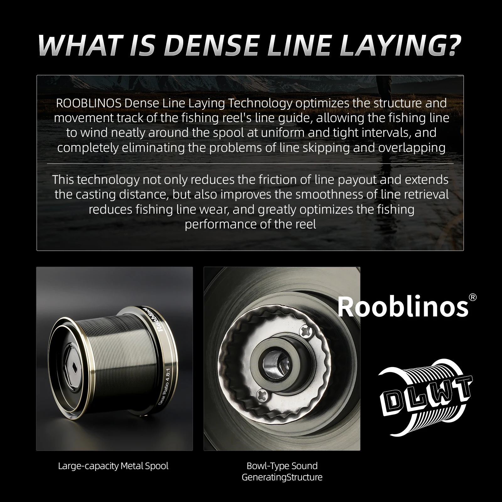 Rooblinos ST Surf Casting surfcasting: freno potente y bobina CNC - imagen 4