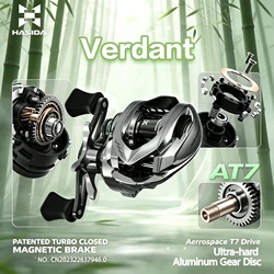 Histar Verdant BFS carrete baitcasting ultraligero de carbono