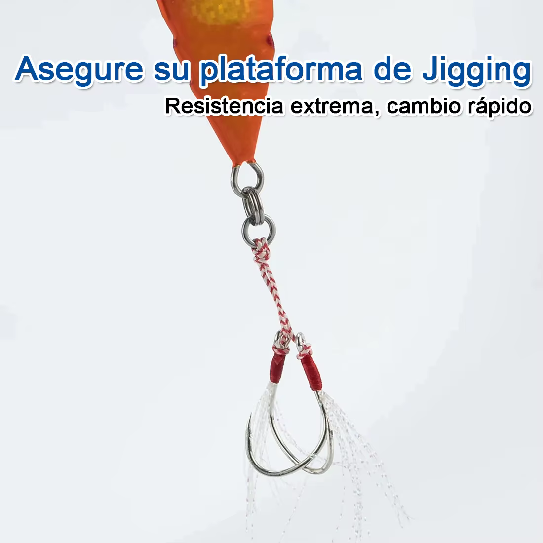 FishTrip Anillos de pesca en acero inoxidable - Conector de señuelo - imagen 2