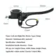 Bomba de freno eléctrica de disco de aluminio – accesorios universales - imagen 5