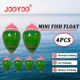 Mini flotadores para pesca en arroyos y cebo de camarón y cangrejo