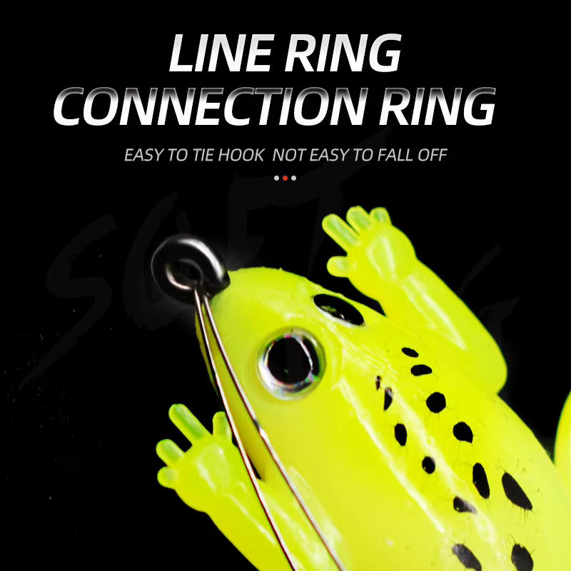 Señuelo Rana Soft ShareShark para Lubina – Con Anzuelos