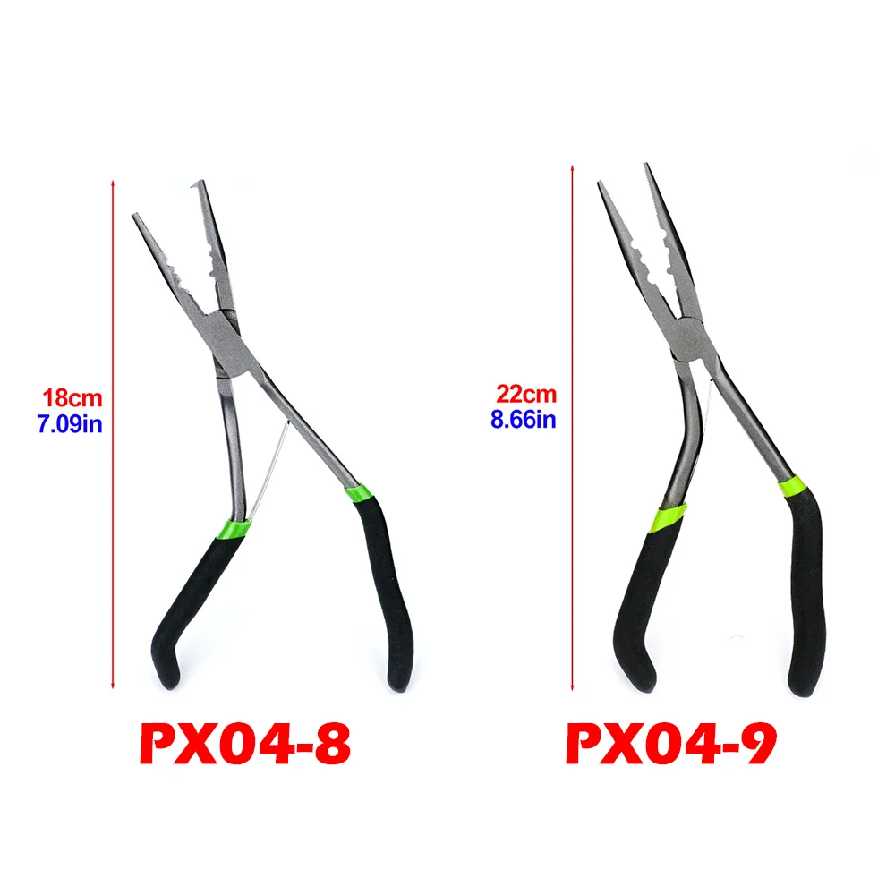 Hirisi PX04-9 Alicates de pesca de carbono – cortaalambres y removedor - imagen 3