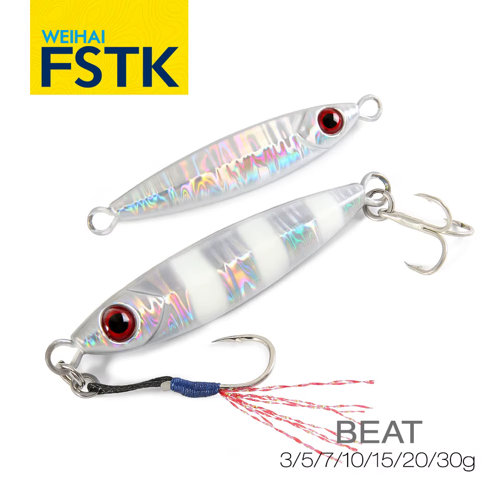 FSTK Micro Jig Metal - Jigging pesca en agua salada resistente