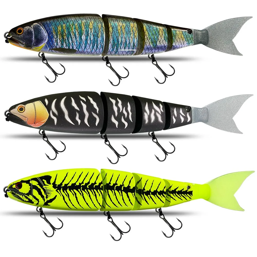 Señuelo articulado Pececillo 300mm – Cebopara Lúcio flotante/hundimiento