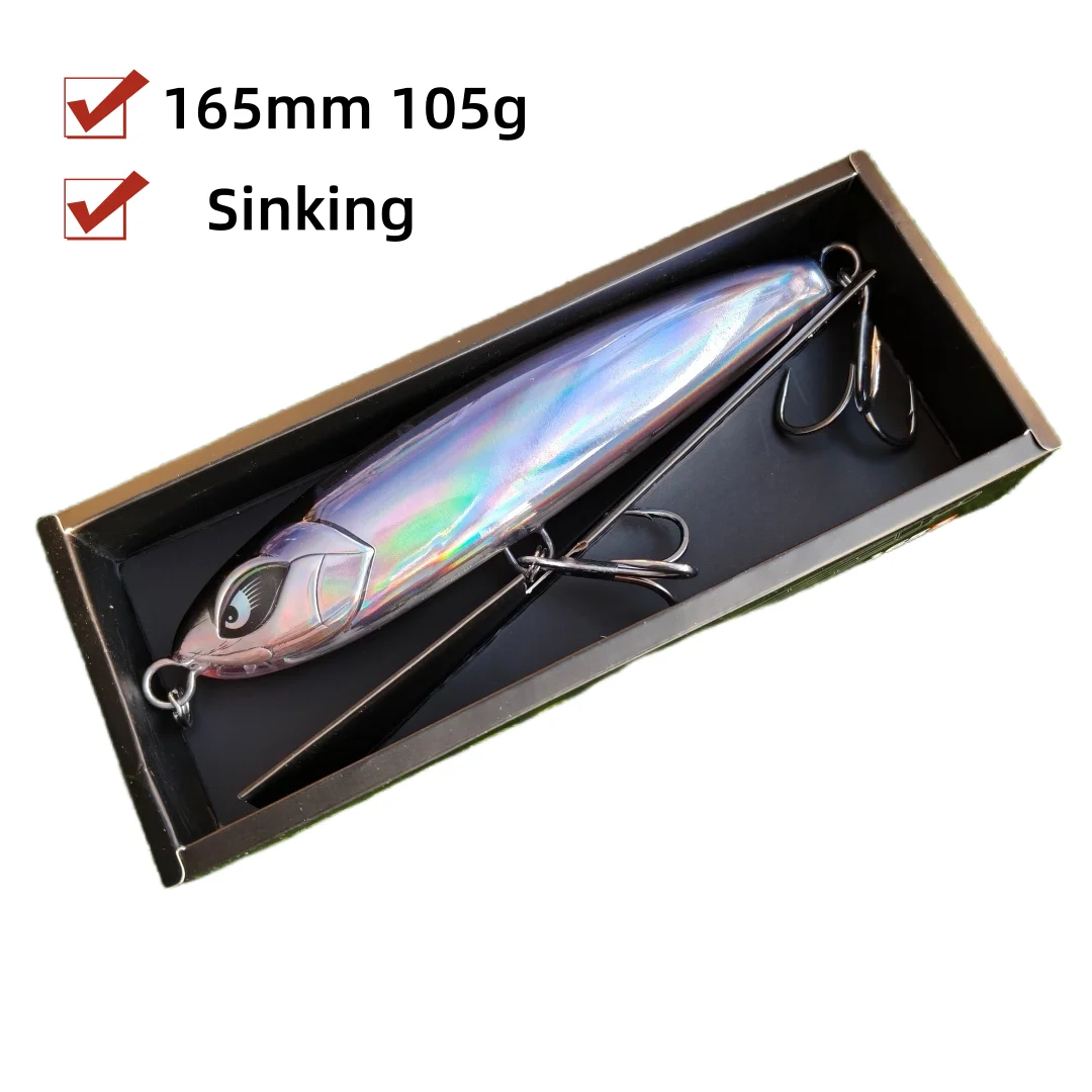 Señuelo tipo lápiz NOEBY de 16.5 cm y 105 g