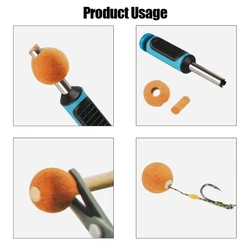 Perforador de cebo pop-up de acero inoxidable para carpa