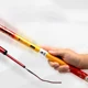 Caña de pescar FISHINGFANS carbono ultraligero para carpas y río - imagen 2