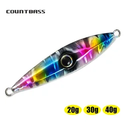 Señuelos de Jigging COUNTBASS estilo japonés en metal fino