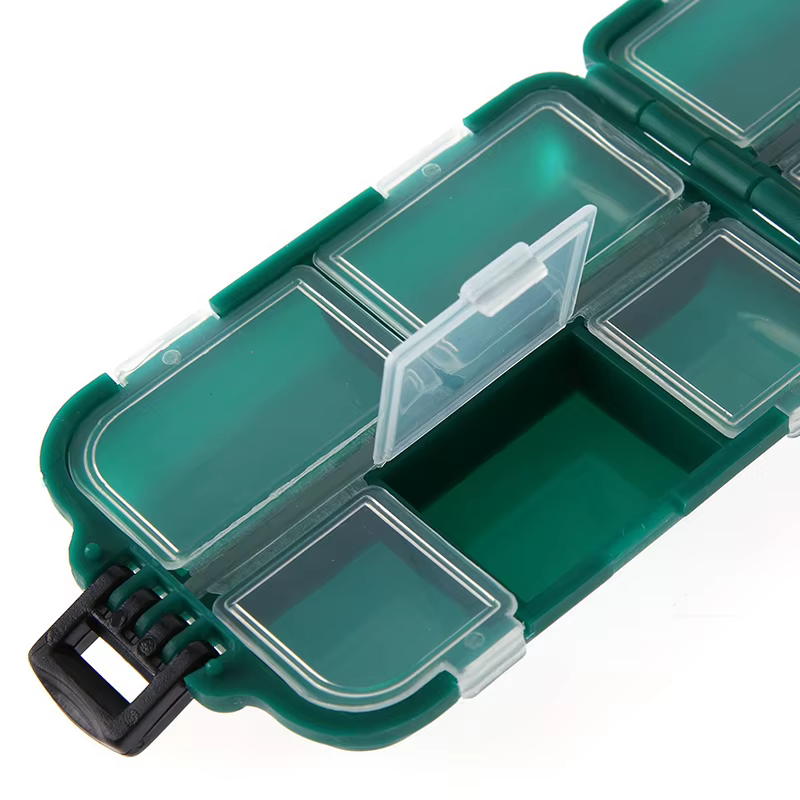 Caja de aparejos en plástico resistente con compartimentos para pesca - imagen 5