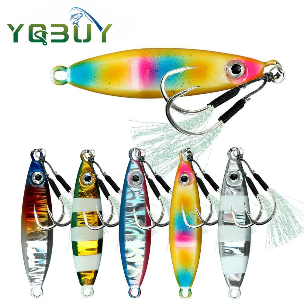 Señuelo Slow Jig para Pesca en Profundidad – Doble Anzuelo - imagen 2