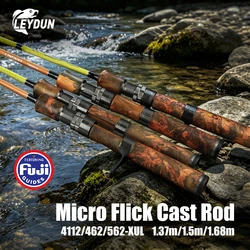 Caña de Spinning Leydun USOPP XUL Micro Flick – Guías FUJI para Trucha