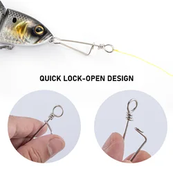 Accesorios de pesca acero inoxidable – Mousquetones y emer