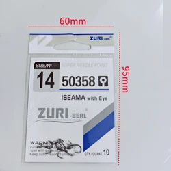 Anzuelo de carbono para carpa y bagre con gran penetración