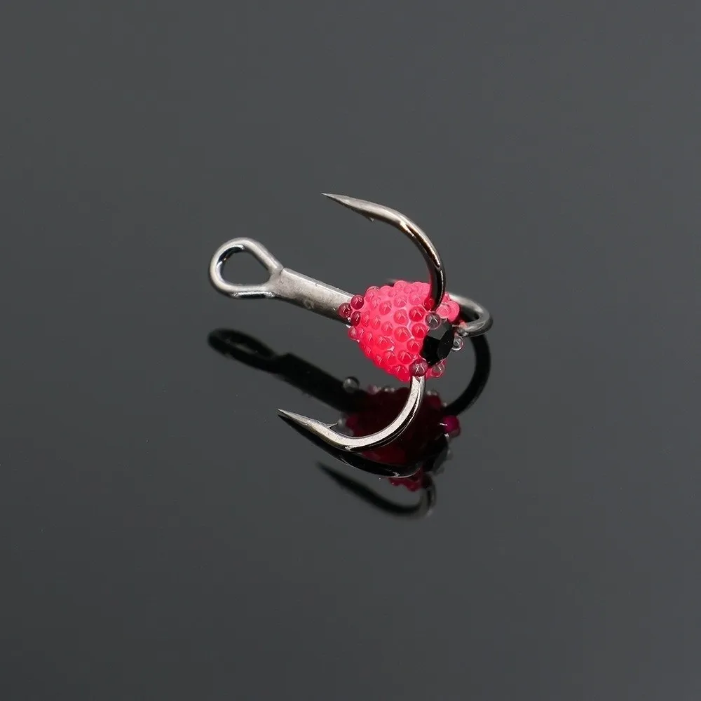 Detalle del ojo del anzuelo y acabado